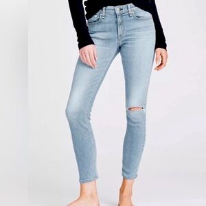 RAG +BONE NINA HIGH-RISE ANKLE SKINNY 25
